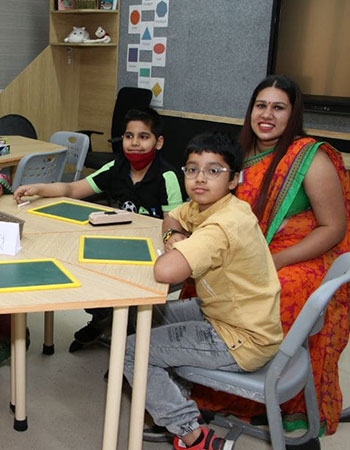 Modern classrooms at the best CBSE school in Ghaziabad