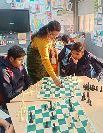 40 clubs at Khaitan World School